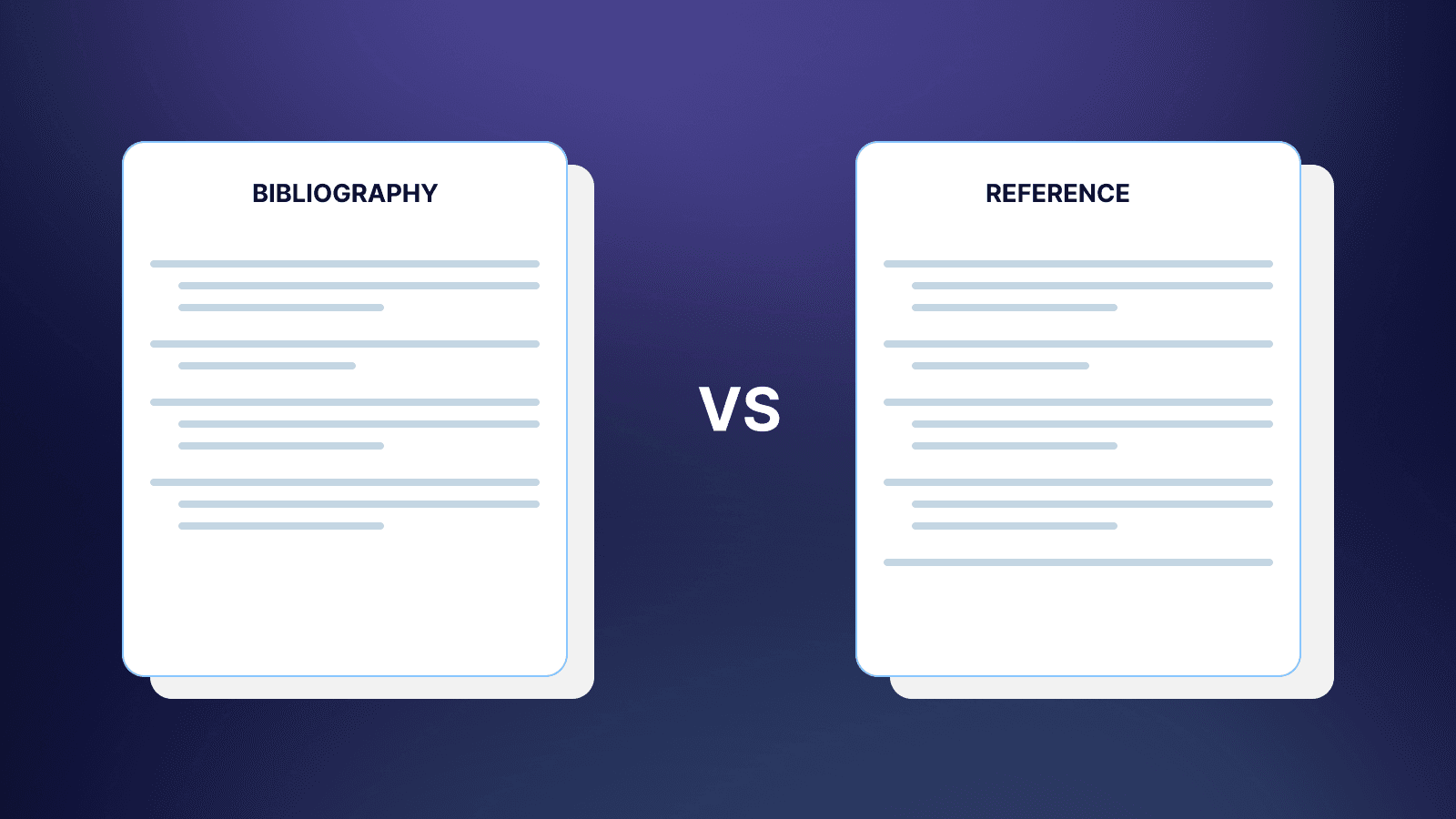 Bibliography vs References: Are You Using The Right One?