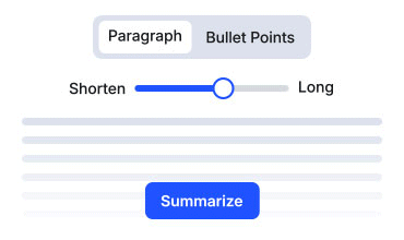 Get Summarized Text